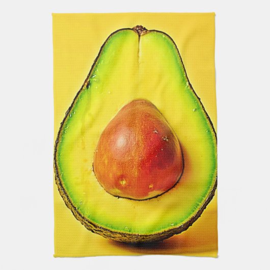 Linge De Cuisine La beauté d'une conception d'Avocado saine (Vertical)