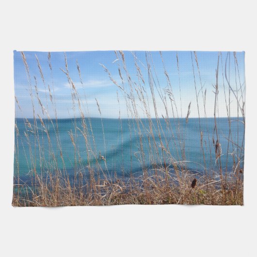 Linge De Cuisine La belle Herbe et Mer (Horizontal)
