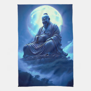 Linge De Cuisine La Bénédiction de la Lune sur la Statue Céleste
