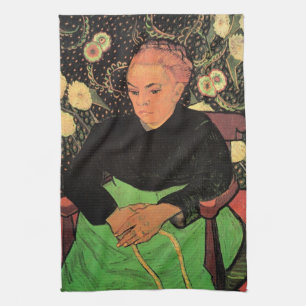 Linge De Cuisine La Berceuse (Augustine Roulin) de Vincent van Gogh