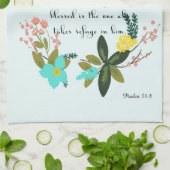 Linge De Cuisine La bible d'une manière encourageante exprime l'art (Plié)