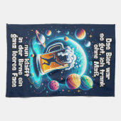 Linge De Cuisine La Bière dans la tête (Horizontal)