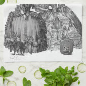 Linge De Cuisine La boule de Halloween (Plié)