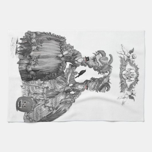 Linge De Cuisine La boule de Halloween (Horizontal)