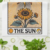Linge De Cuisine La carte Sun Tarot (Plié)