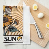 Linge De Cuisine La carte Sun Tarot (Quart Plié)