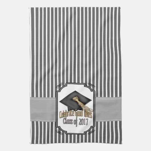 Linge De Cuisine La classe de 2017 célèbrent le bon cadeau (Vertical)