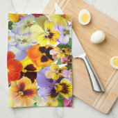 Linge De Cuisine La collection Pansy (Quart Plié)