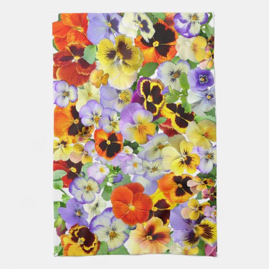 Linge De Cuisine La collection Pansy (Vertical)