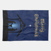 Linge De Cuisine La crèche de Noël Scène religieuse (Horizontal)