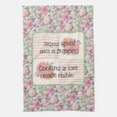 linge de cuisine. La cuisine est l'amour rendu vis (Vertical)