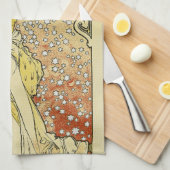 Linge De Cuisine La Dame aux Camelias (Quart Plié)