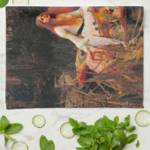 Linge De Cuisine La Dame de Shalott John William Waterhouse (Plié)