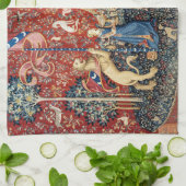 Linge De Cuisine La Dame et la licorne, Goûtez (Plié)