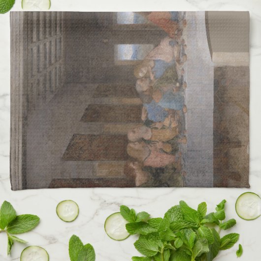 Linge De Cuisine La Dernière Cène de Léonard de Vinci (Plié)