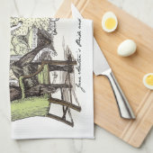 Linge De Cuisine La famille Bennet - Jane Austen Pride & Prejudice (Quart Plié)