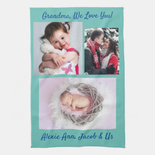 Linge De Cuisine La famille dit "Je t'aime" Mamie Personnaliser Sar