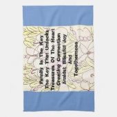 Linge De Cuisine La Famille Est La Clé (Vertical)