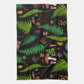 Linge De Cuisine La faune et la flore des bois (Vertical)