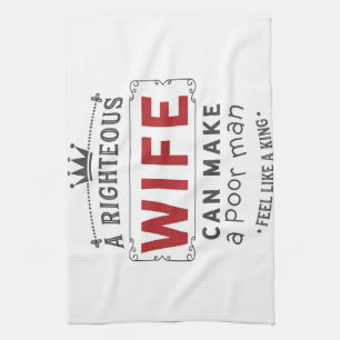 Linge De Cuisine La Femme Est Une Femme Juste