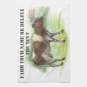 Linge De Cuisine La ferme à la vache (Vertical)
