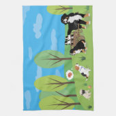 Linge De Cuisine La fête du chien sauvage dans la nature (Vertical)