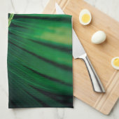 Linge De Cuisine La Feuille verte Forêt tropicale Nature Photo (Quart Plié)