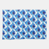 LINGE DE CUISINE LA FLEUR JAPONAISE D'IRIS (Horizontal)