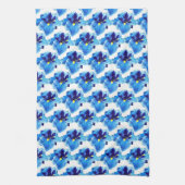 LINGE DE CUISINE LA FLEUR JAPONAISE D'IRIS (Vertical)
