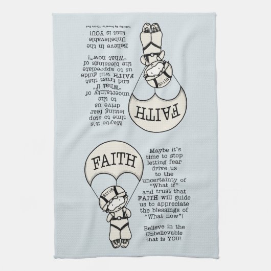 Linge De Cuisine La foi guidera (Vertical)