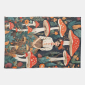 Linge De Cuisine La forêt de champignons Frida de Maman pour Noël (Horizontal)