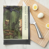 Linge De Cuisine La foudre et l'expérience de cerf-volant de Benjam (Quart Plié)