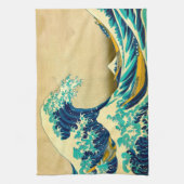 Linge De Cuisine La Grande Vague (Vertical)