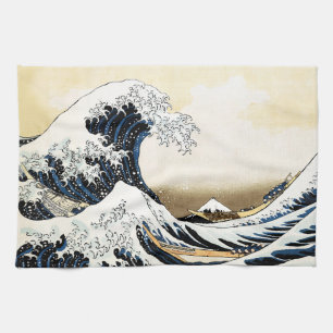 Linge De Cuisine La Grande Vague au large de Kanagawa Hokusai, art