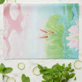 Linge De Cuisine La Grenouille Verte Saute Dans L'Illustration De L (Plié)