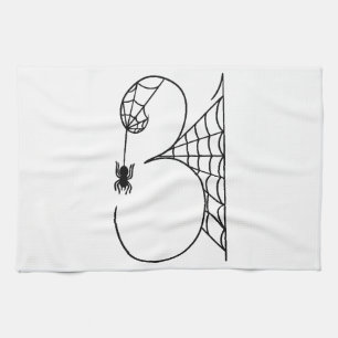 Linge De Cuisine La journée d'Halloween 31 Toiles d'araignées