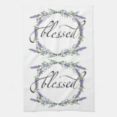 Linge De Cuisine La lavande et l'eucalyptus bénis (Vertical)