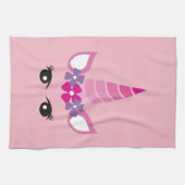 Linge De Cuisine La licorne rose (Horizontal)