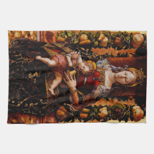 Linge De Cuisine La Madonna della Candeletta de Carlo Crivelli