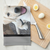 Linge De Cuisine La maison est où le chien est (Quart Plié)