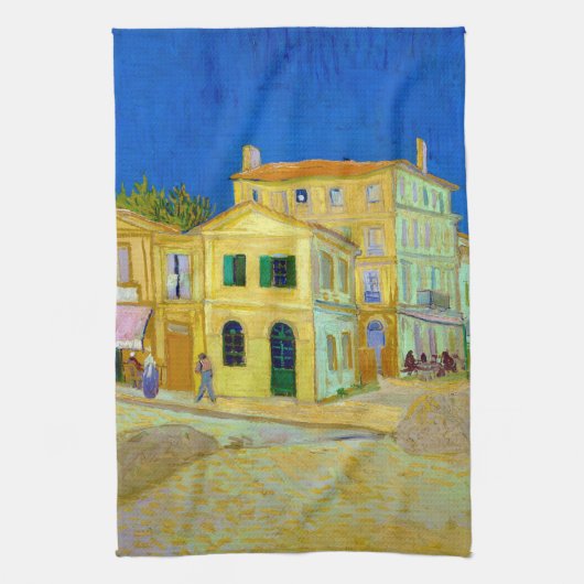 Linge De Cuisine La Maison Jaune, Van Gogh (Vertical)