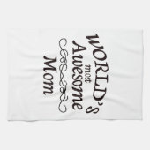 Linge De Cuisine La maman la plus impressionnante du monde (Horizontal)