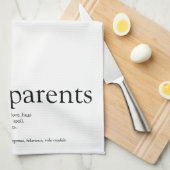 Linge De Cuisine La meilleure définition de grands-parents au monde (Quart Plié)