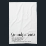Linge De Cuisine La meilleure définition de grands-parents au monde<br><div class="desc">Personnalisez pour vos grands-parents spéciaux pour créer un cadeau unique. Une façon parfaite de leur montrer à quel point ils sont extraordinaires chaque jour. Conçu par Thisisnotme©</div>