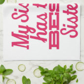 Linge De Cuisine La meilleure soeur (Plié)