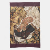 Linge De Cuisine La Mort et la Pucelle d'Egon Schiele (Vertical)