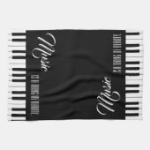 Linge De Cuisine La musique est une chose belle (Horizontal)