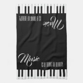 Linge De Cuisine La musique est une chose belle (Vertical)