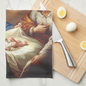 Linge De Cuisine La Nativité de Jésus-Christ (Quart Plié)
