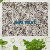 Linge De Cuisine La nature est Abstraite (Plié)